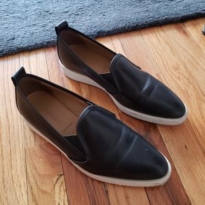 Everlane Leather Street Shoe Black + White